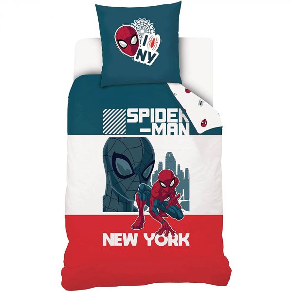 Parure de lit housse de couette Spiderman