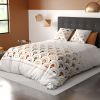 Housse de couette et taie d'oreiller 100% Coton 57 fils Decorama