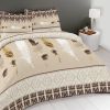 Housse de couette et taie d'oreiller 100% Coton 57 fils Plum’s