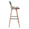 Tabouret de bar scandinave Patchwork Riga