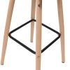 Tabouret de bar scandinave Patchwork Riga