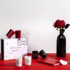 Coffret de 6 bougies parfumées mots d'amour