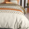 Parure housse de couette 100% Percale de Coton 71 fils Saou