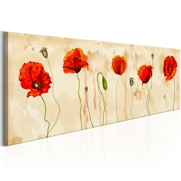 Tableau Fleurs Tears of Poppies