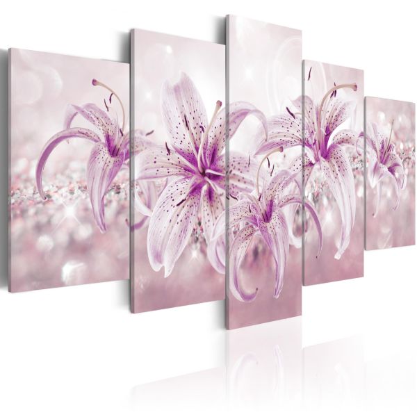 Tableau Fleurs Purple Harmony