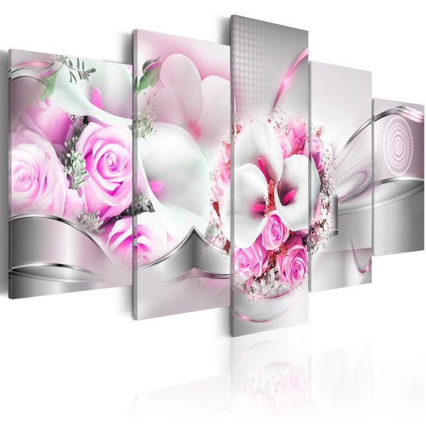 Tableau Fleurs Pink Marriage