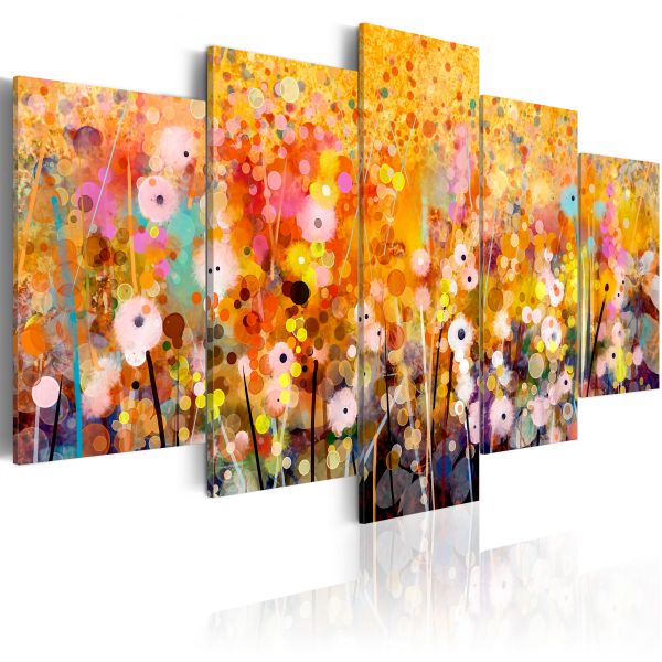 Tableau Fleurs Amber Garden