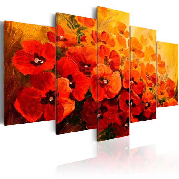 Tableau Fleurs Land of Poppies