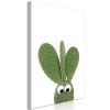 Tableau Fleurs Ear Cactus (1 Part) Vertical