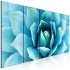 Tableau Fleurs Agave (5 Parts) Narrow Blue