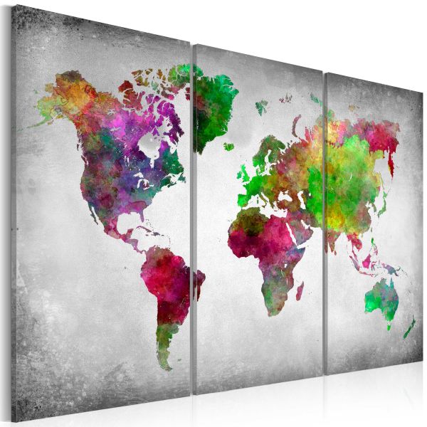 Tableau Cartes du monde Diversité du monde