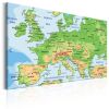 Tableau Cartes du monde Map of Europe
