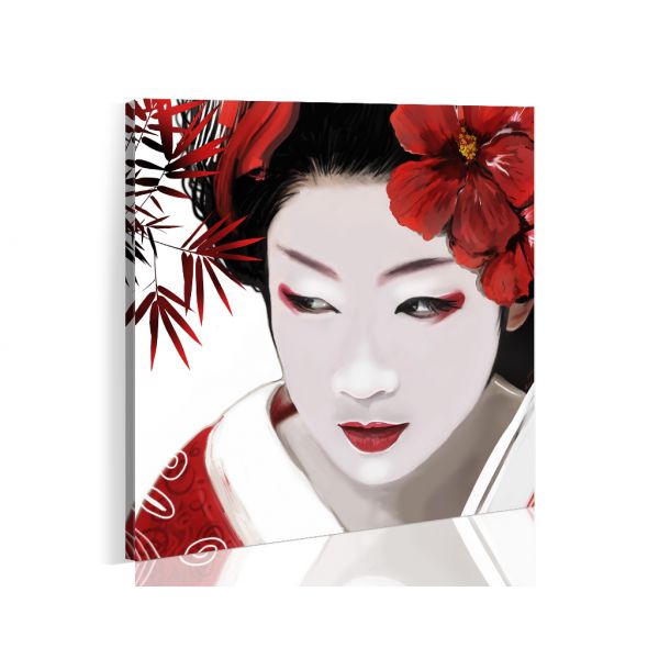 Tableau Personnages Geisha japonaise
