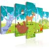 Tableau Pour enfants Friendly Animals (5 Parts)