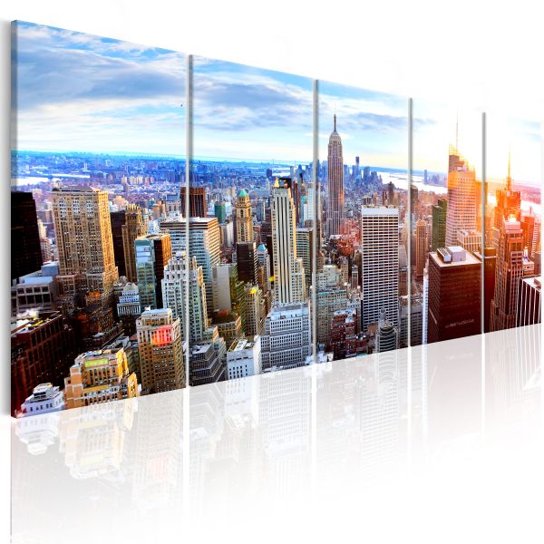 Tableau Villes New York: Sunrise