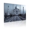 Tableau Villes Taj Mahaj by night, India