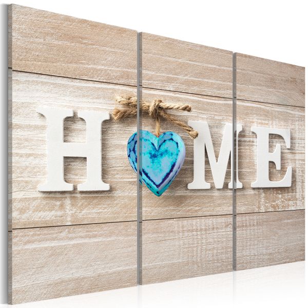 Tableau Vintage Home: Blue Love