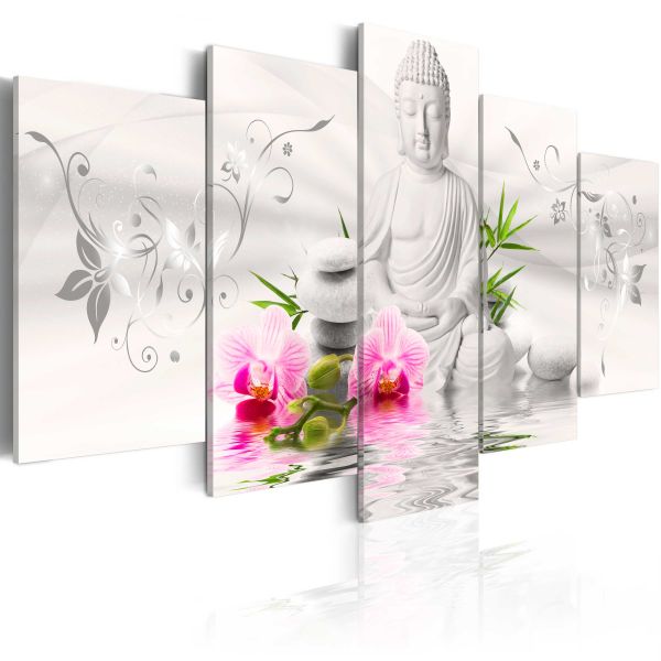 Tableau Zen Pearl Buddha