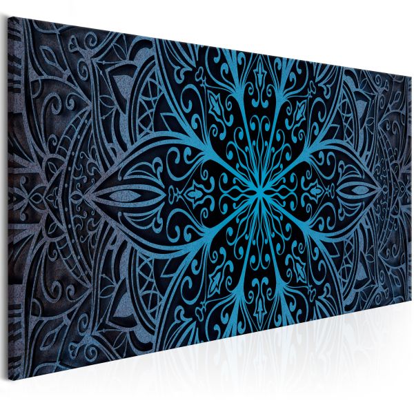 Tableau Zen Feathers (1 Part) Blue Narrow