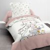 Housse de couette enfant 140x200 cm avec 1 taie d'oreiller 63x63 cm Parure de lit Coton Kids Kool 1.14