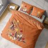 Housse de couette Reversible 220x240 cm avec 2 taies d'oreiller 63x63 cm Parure de lit Coton Prairie