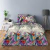 Parure de lit housse de couette avec taies d'oreiller 100% Coton 57 fils Toucan