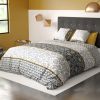 Parure de lit housse de couette avec taies d'oreiller 100% Coton 57 fils Vega Gold