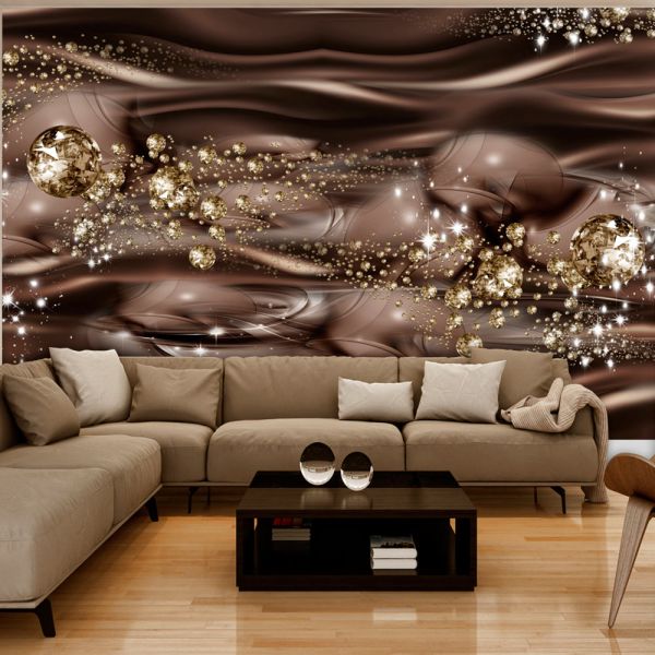 Papier peint intissé Abstractions Chocolate River