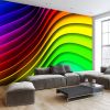 Papier peint intissé Abstractions Rainbow Waves 1