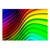 Papier peint intissé Abstractions Rainbow Waves 1