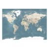Papier peint intissé Carte du monde Vintage World Map
