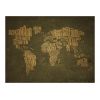 Papier peint intissé Carte du monde Conquered lands