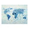 Papier peint intissé Carte du monde Cruising and sailing - The World map