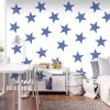 Papier peint intissé Fonds et Dessins Blue Star