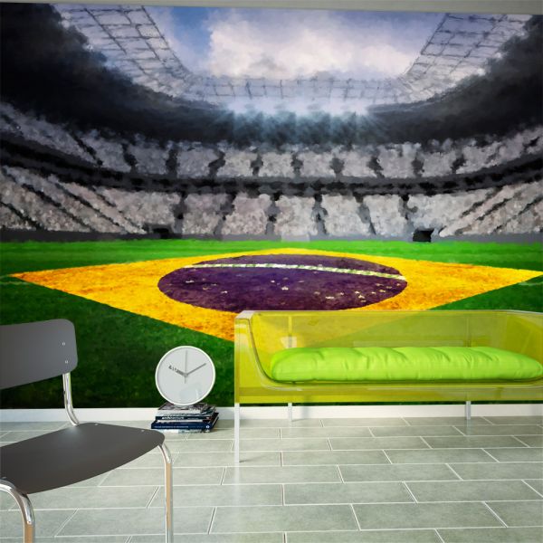 Papier peint intissé Hobby Brazilian stadium