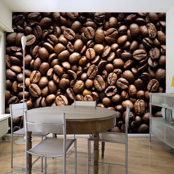 Papier peint intissé Motifs de cuisine Roasted coffee beans