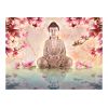 Papier peint intissé Orient Bouddha et magnolia