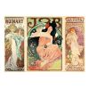 Papier peint intissé Personnes Alphonse Mucha. Women's