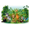 Papier peint intissé Pour enfants Jungle Animals