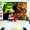 Papier peint intissé Street art Bicycle Tricks