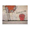 Papier peint intissé Street art La main invisible de la révolution