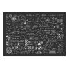 Papier peint intissé Textes Science on Chalkboard