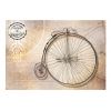 Papier peint intissé Vintage et Retro Vintage bicycles - sepia