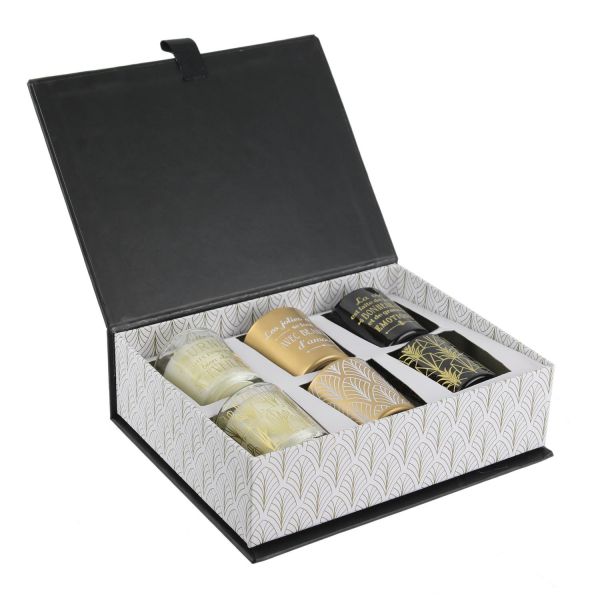 Coffret cadeau 6 bougies parfumées What a Wonderful Life