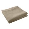 Drap plat 100% Percale de Coton Lavé 80 fils