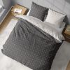 Housse de couette 240x260 + 2 taies d'oreiller 63x63 cm Coton Bio Wag