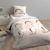 Housse de couette 140x200 + 1 taie d'oreiller 63x63 Coton Bio Celeste