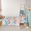 Housse de couette 140x200 + 1 taie d'oreiller 63x63 Coton Bio Licolove