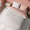 Housse de couette 240x260 + 2 taies d'oreiller 63x63 Coton Bio Mille