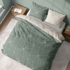 Housse de couette 240x260 + 2 taies d'oreiller 63x63 Coton Bio Milo